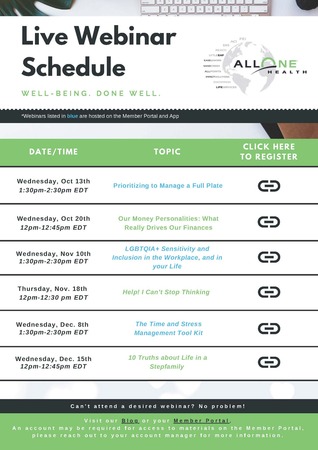 ERS Webinars